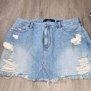 Hollister jean shirt